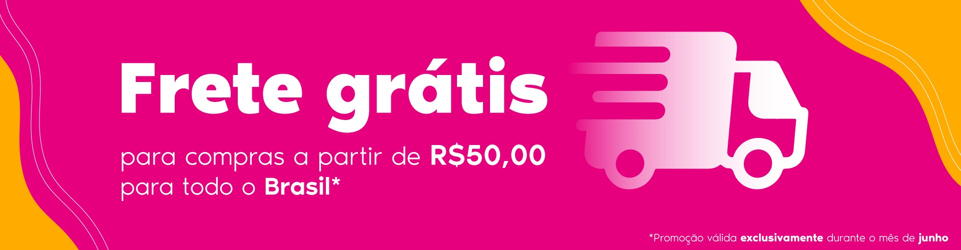 Frete grátis desktop Junho