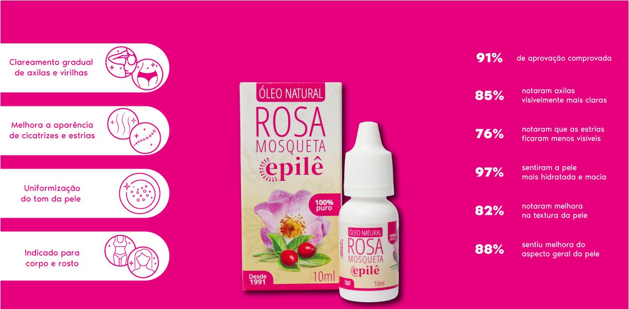 Óleo De Rosa Mosqueta Epilê 