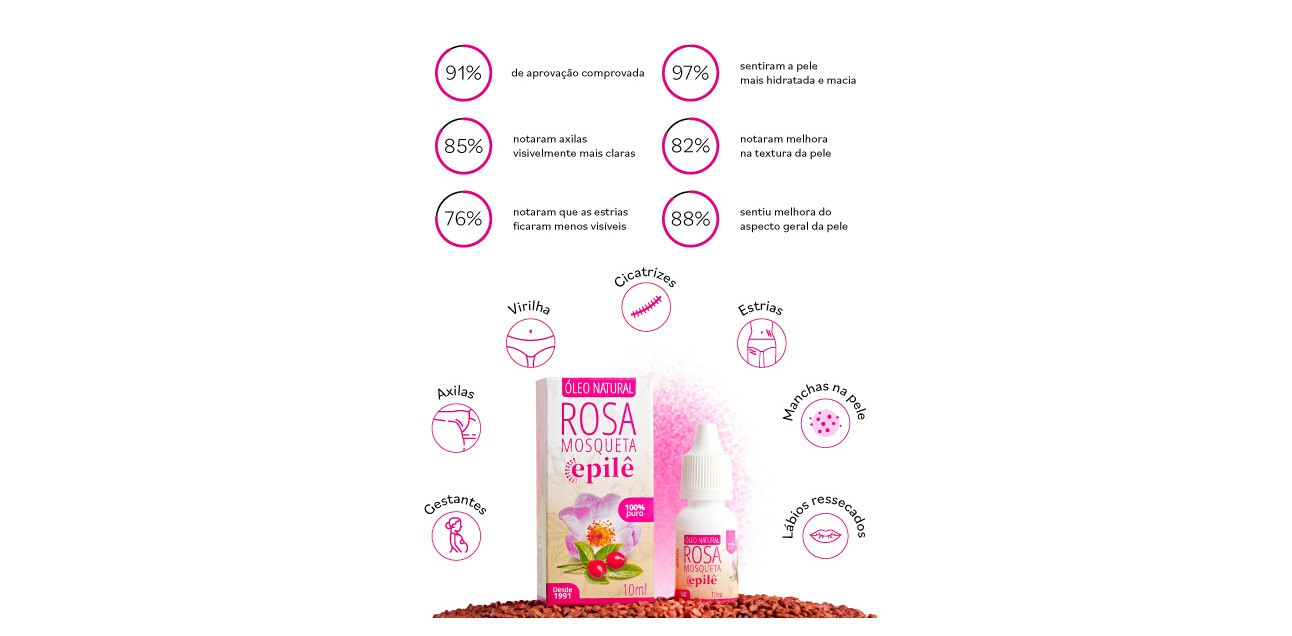 Óleo De Rosa Mosqueta Epilê 