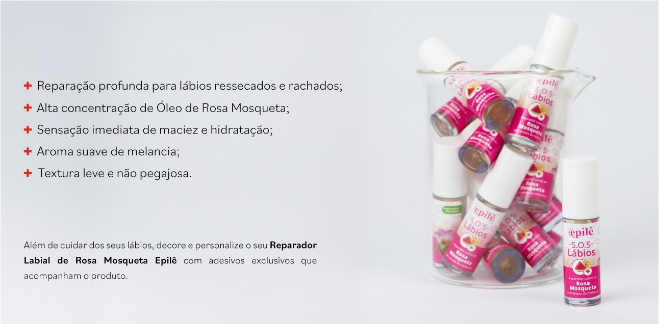Reparador Labial de Rosa Mosqueta Epilê