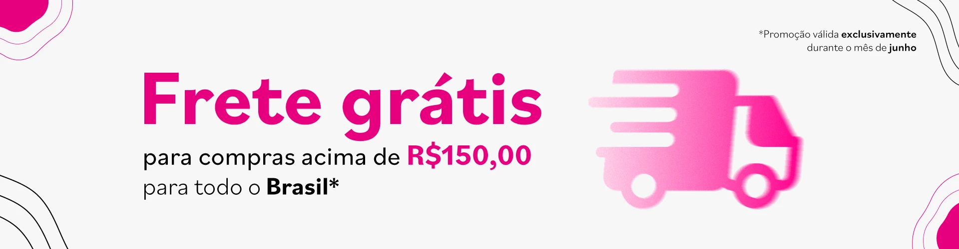Frete grátis desktop Junho