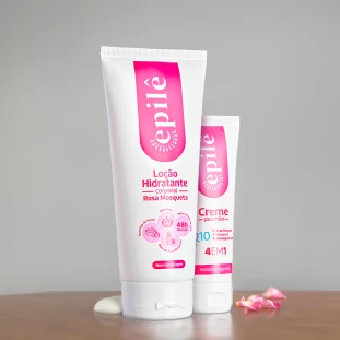 Kit - Loção Hidratante Corporal + Creme de Mãos Hidratante