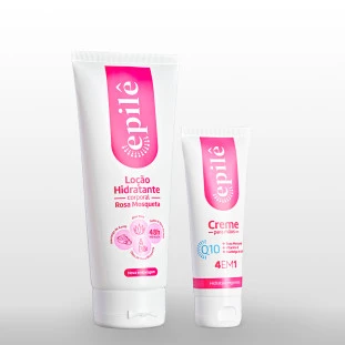 Kit - Loção Hidratante Corporal + Creme de Mãos Hidratante